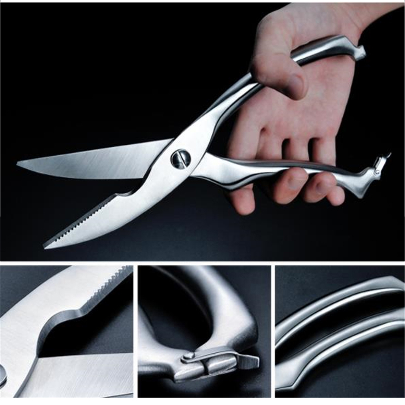 Kitchen Gadgets Cutting Tools - Nożyce do kości kurczaka ze stali