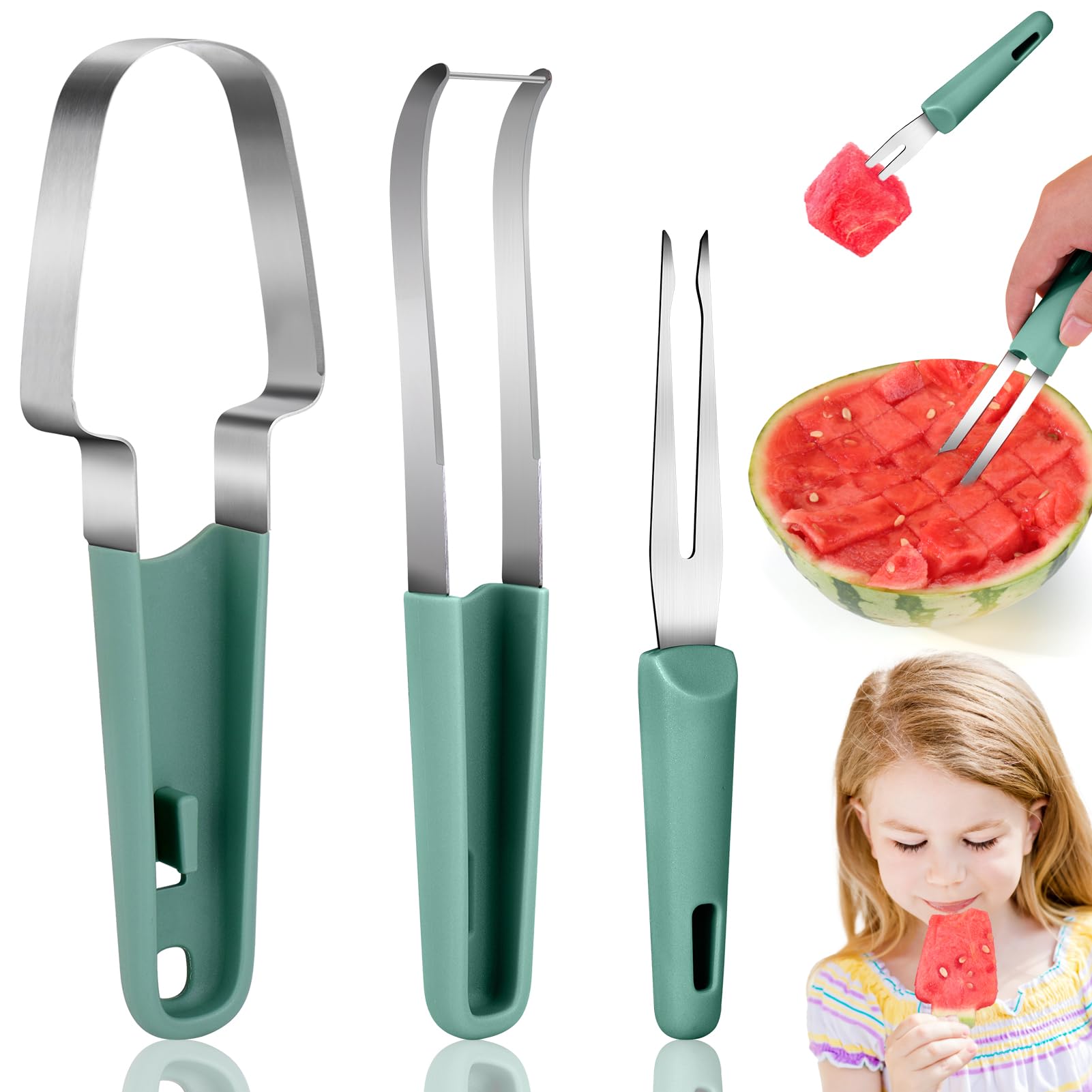 Kitchen Gadgets Cutting Tools - Widelec do melona 3 w 1,
