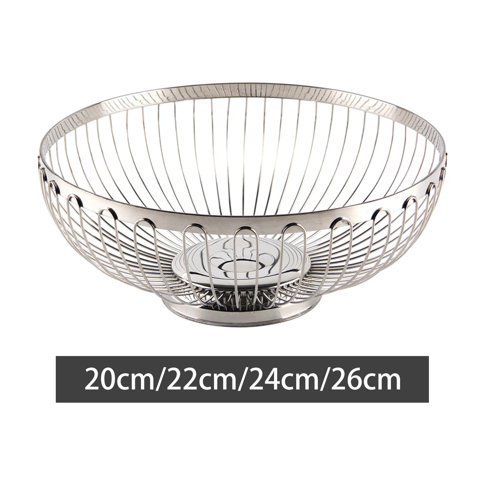 Kitchen Gadgets Modern - Kosz na owoce ze stali nierdzewnej,