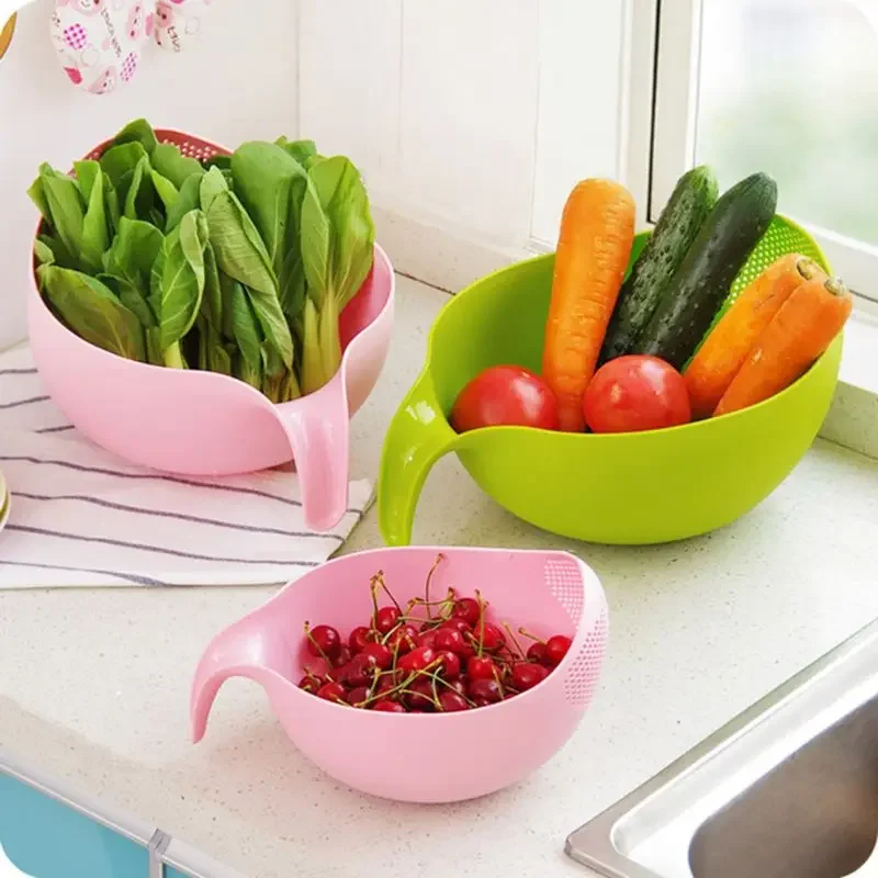 Kitchen Gadgets Rice Filter - Ociekacz do owoców i warzyw Narzędzia