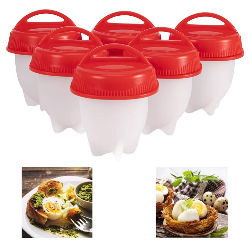 Kitchen Gadgets Modern - Silikonowy pojemnik do gotowania jajek bez