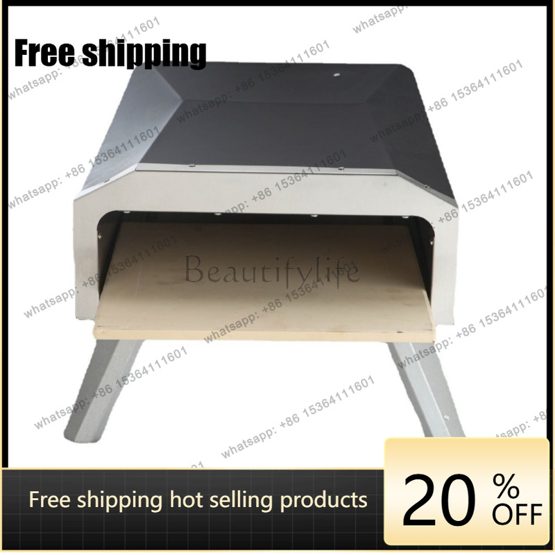 Pizza Stone Baking - Piec gazowy do pizzy, dwuwarstwowy, 12