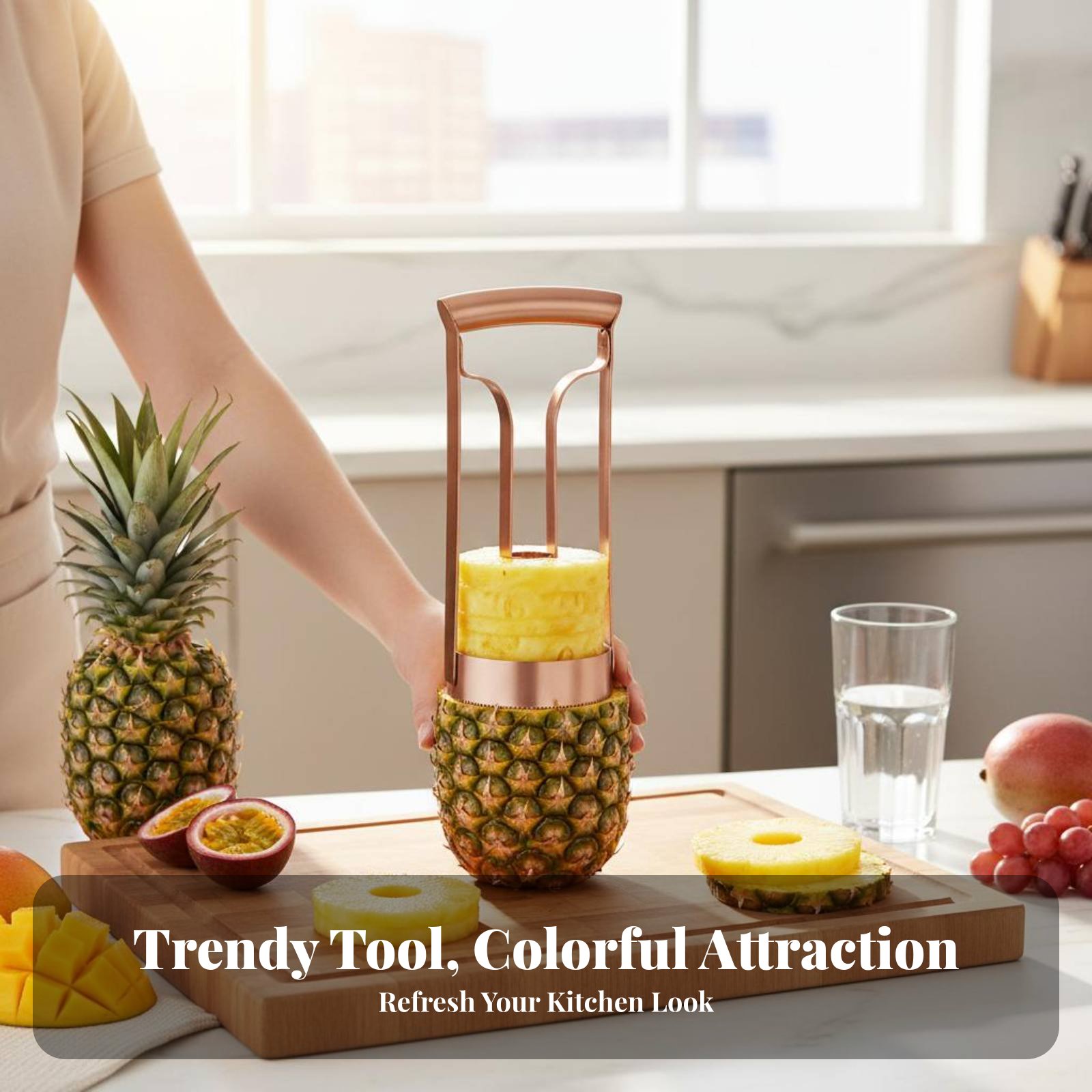 Narzędzie do krojenia ananasa  – Kitchen Gadgets And Tools recenzja i cena