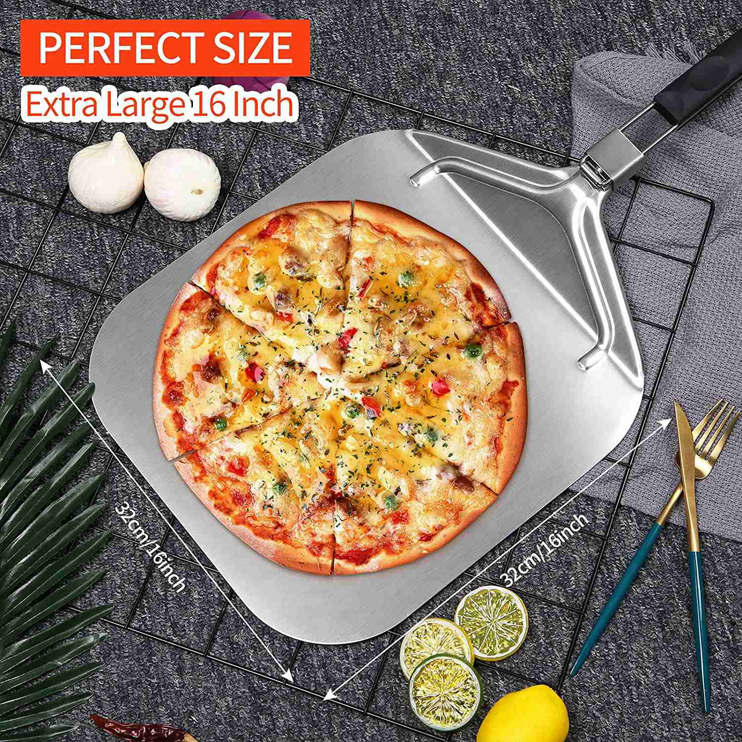WSFS! Składana aluminiowa łopa – Pizza Stone Baking recenzja i cena