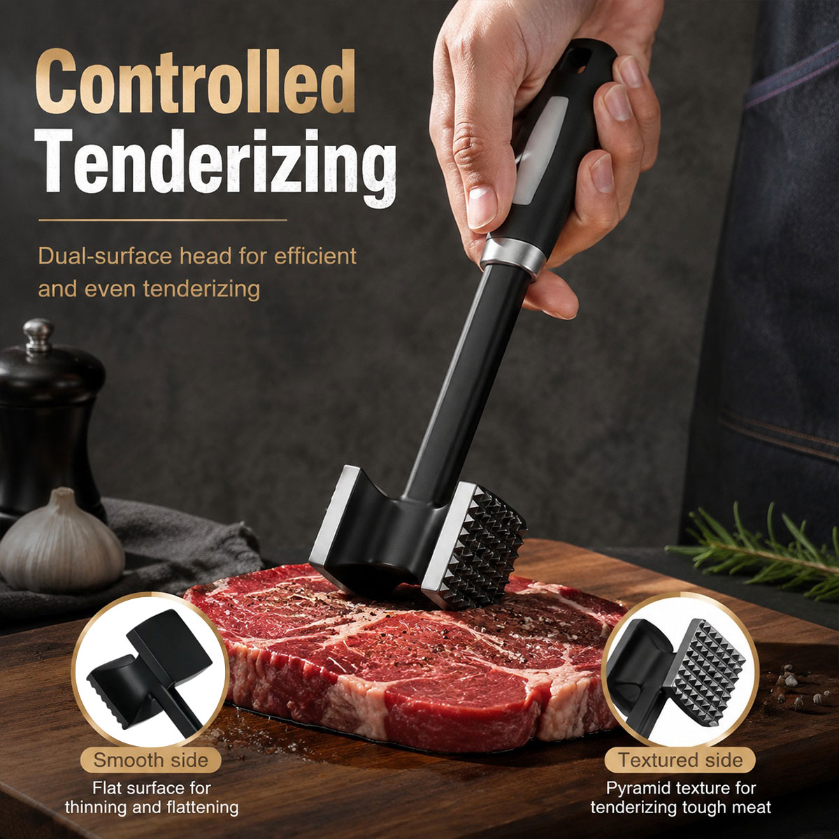 Wytrzymały młotek do zmiękczan – Kitchen Gadgets Modern recenzja i cena