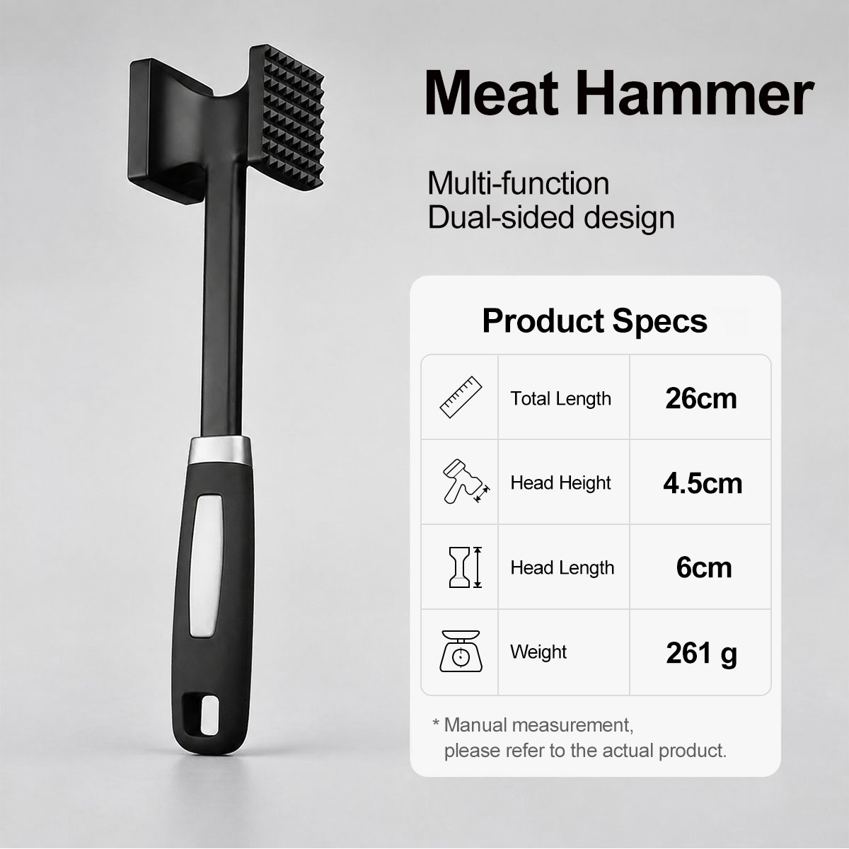 Wytrzymały młotek do zmiękczan – Kitchen Gadgets Modern recenzja i cena