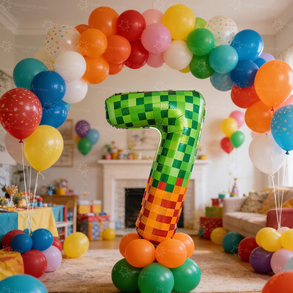 Balon foliowy Pixel Miner, zie – Kitchen Gadgets Videos recenzja i cena